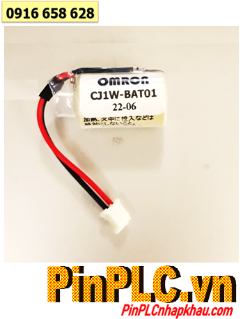 Omron CJ1W-BAT01, Pin PLC Omron CJ1W-BAT01 Made in Japan